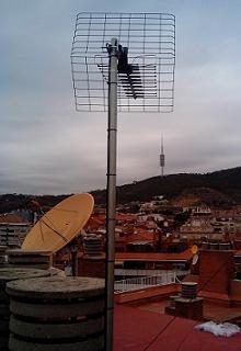 Vista desde la calle Balmes de Barcelona